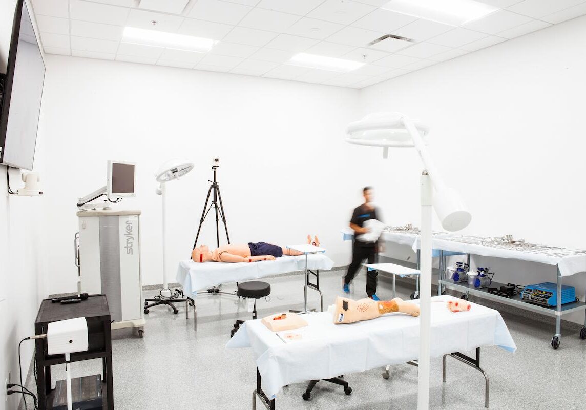 new bioskills lab area